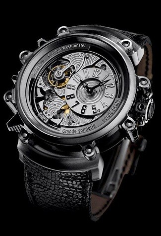 9. Blancpain 1735, Grande Complication Giá: 800.000 USD Kiệt tác này là một mô tả thuần túy của nghệ thuật làm đồng hồ truyền thống. Tính năng chính của đồng hồ này là năng lực có thể tự quay rất lớn với năng lượng dự trữ lên đến 80 giờ.